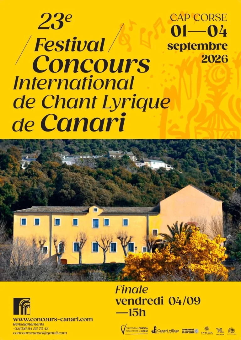 23ème Festival-Concours International de Chant Lyrique de Canari