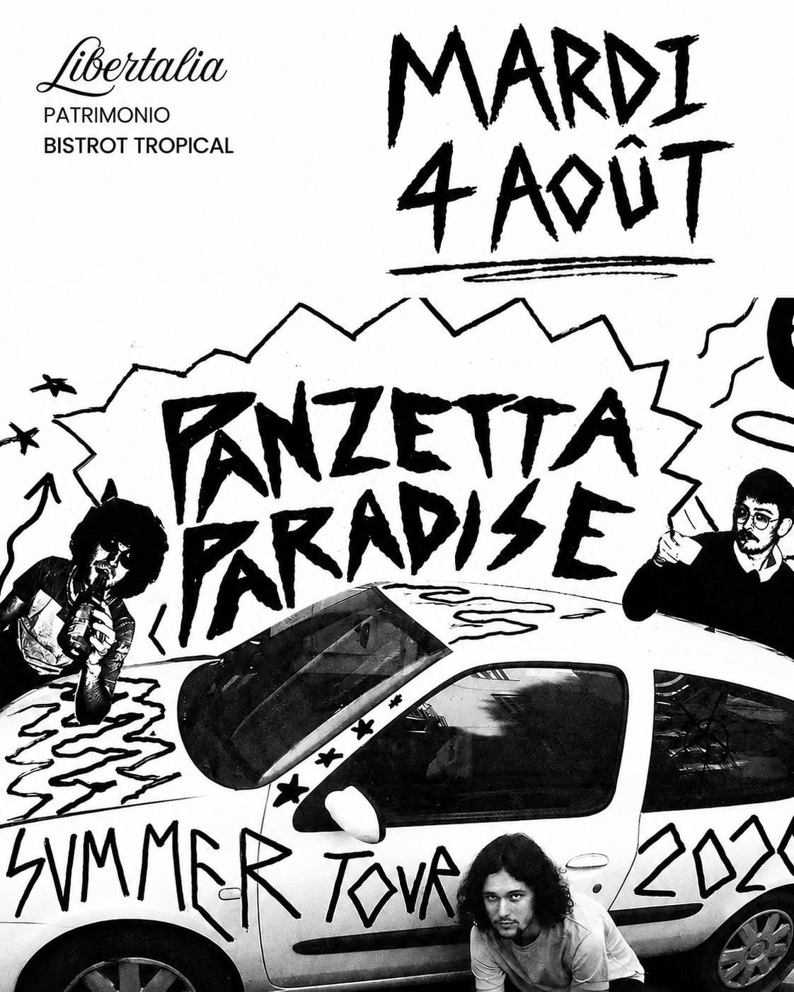 Panzetta Paradise en Concert