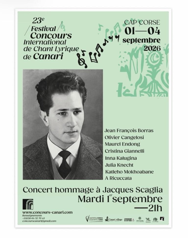 23ème Festival-Concours International de Chant Lyrique de Canari