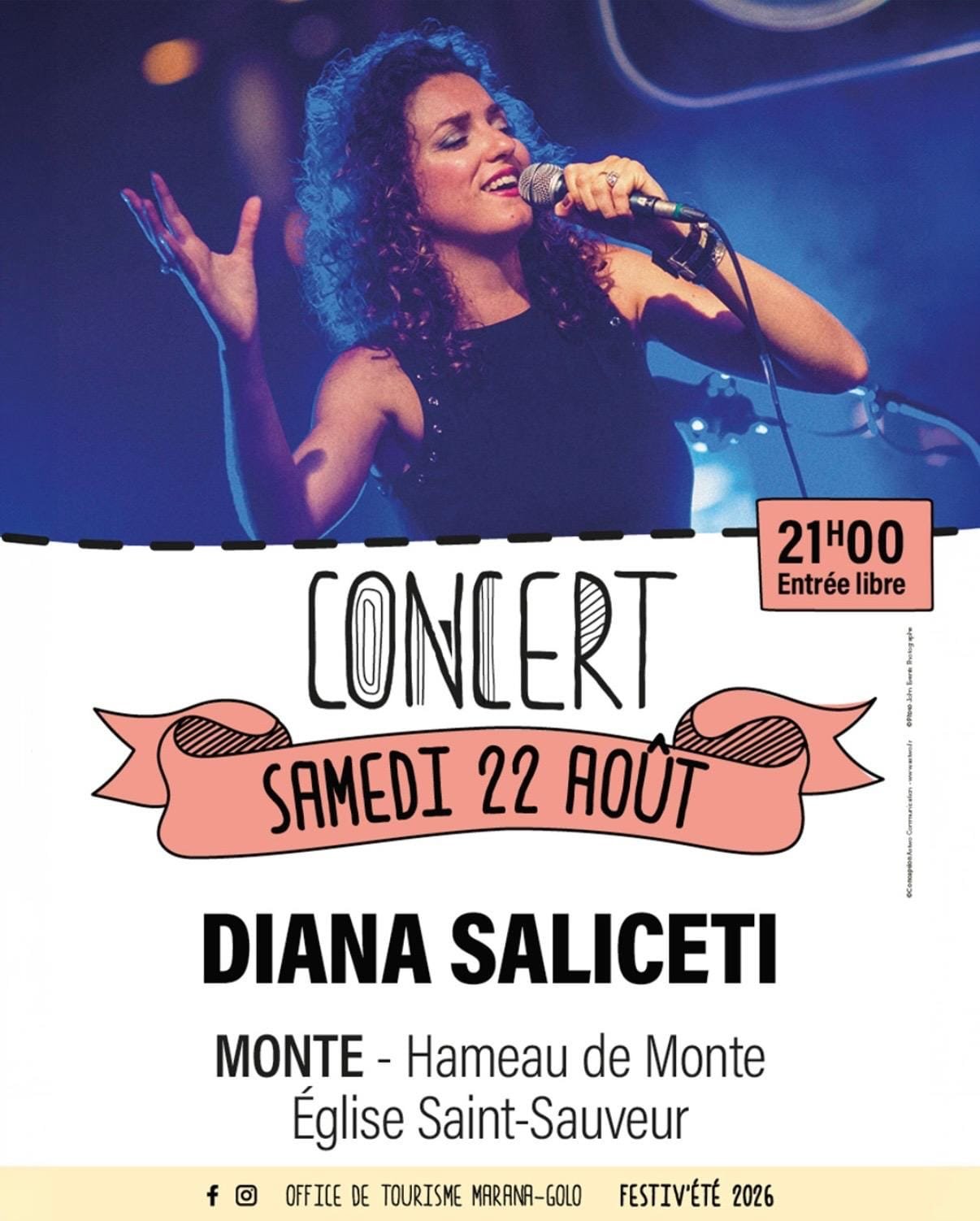 Diana Saliceti en concert