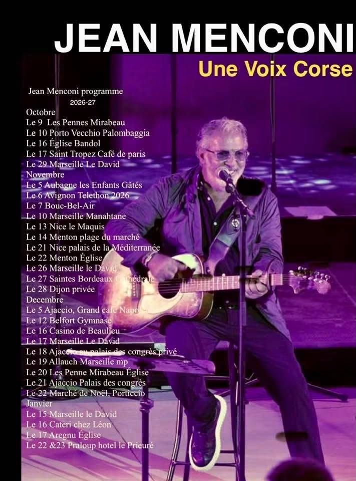Jean Menconi — Marseille — 29 octobre 2026