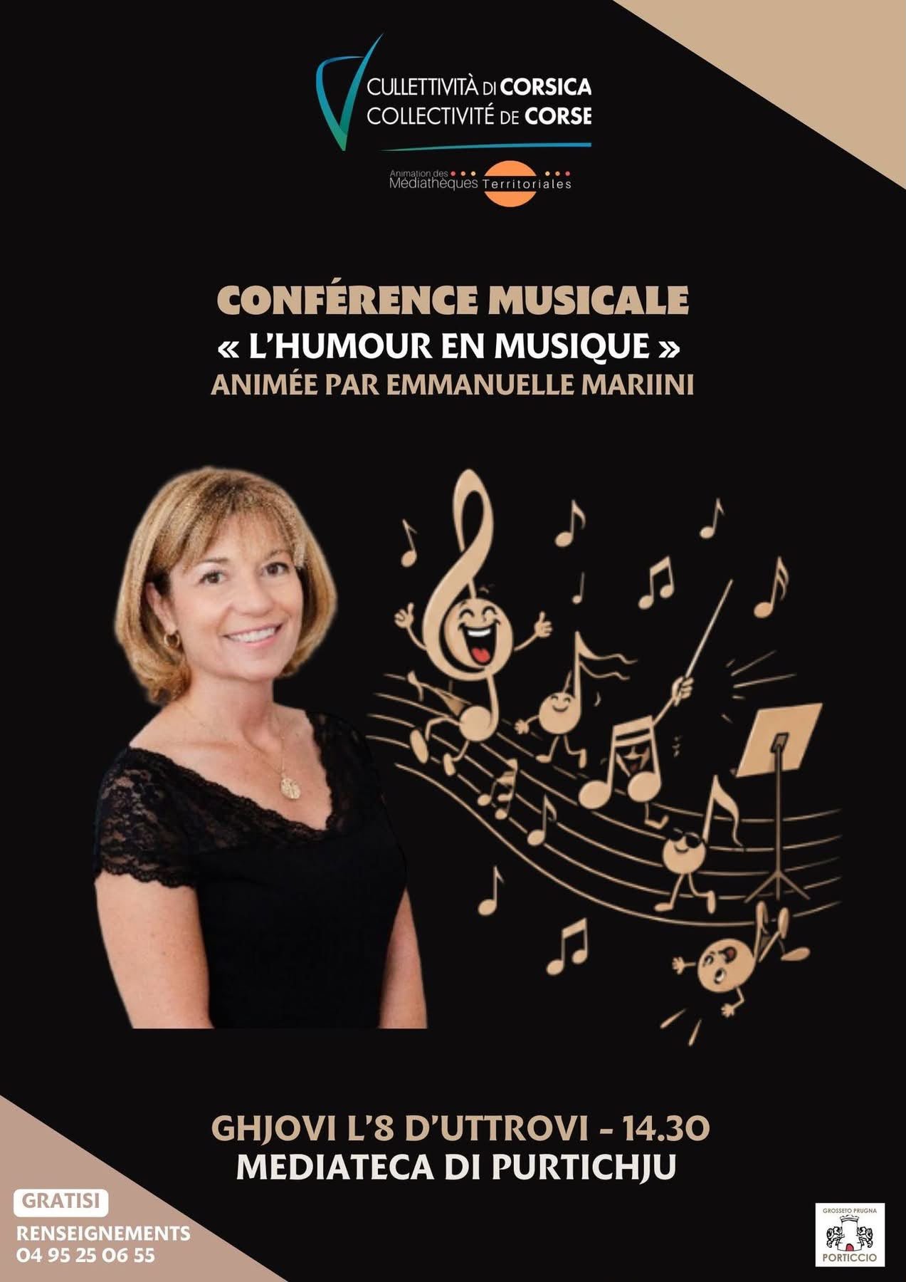 CONFÉRENCE MUSICALE – « L’HUMOUR EN MUSIQUE »