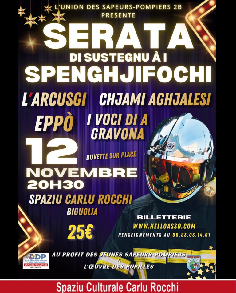 Serata di sustegnu à i spenghjifochi
